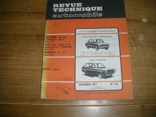 Revue technique rta ford - technique,