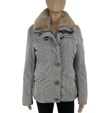 Veste Doudoune Grise PEUTEREY Femme Taille 42 EU 38 UK 10 US 8