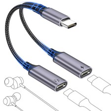 Répartiteur Double USB C 2 en