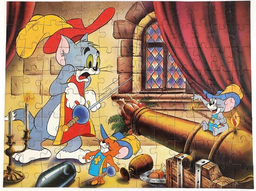 Puzzles jeux anciens - ,
