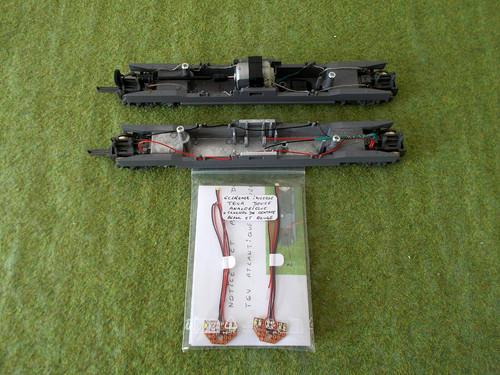 Tgv atlantique jouef - tgv, chassis
