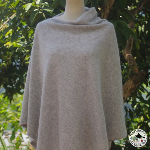 Poncho cachemire fulmala - poncho, en