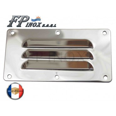 Grille inox 127mm 65mm - grille, x