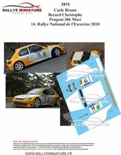 DECALS 1/43 REF 2915 Peugeot