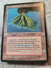 ILE VOLCANIQUE BORD NOIR IT magic the gathering .NM!!!