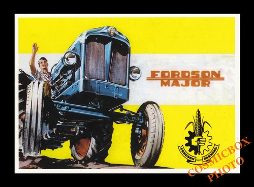 Carte postale tracteur fordson - carte,