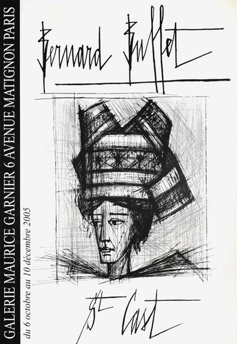 Bernard buffet affiche 2005 - bernard,