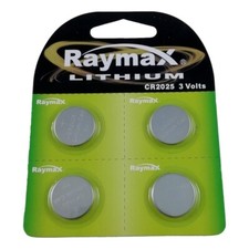 4 X Pile Bouton CR2025 Lithium 3V Piles Batterie DL2025 Jouet Calculette Montres