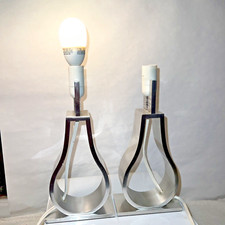 (2) IKEA Klabb Table Silver