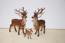 Figurines animaux Papo  2 cerfs + faon 2006 et  2017