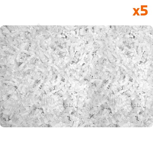 Frisure papier blanc pour