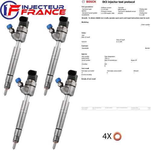 0445110055 bosch injecteur - 0445110055,