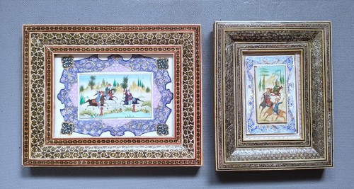 Lot miniatures persanes - de,