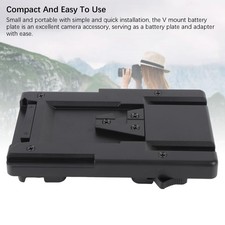 V Mount Plate With D Tap Output V Lock V Mount Camera Adapter Plate S GP A C NEW