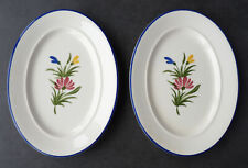 2 raviers en faïence de Badonviller Lunéville, Salins, parfait état