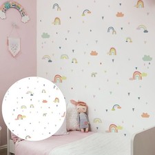 Arc-en-Ciel Mur Autocollants Décalques Maison Pièce Décor Enfants Devis Amovible