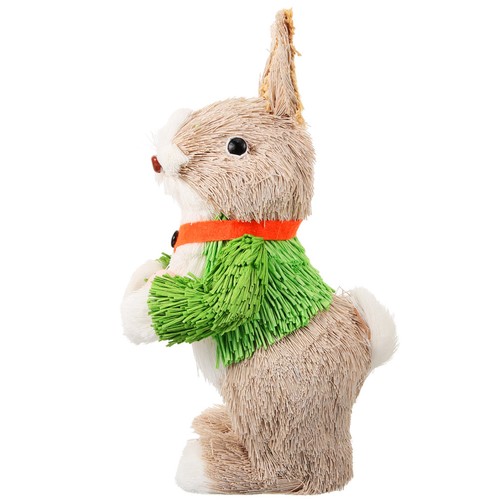 Decorative straw woven - woven, rabbit