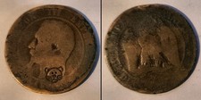 NAPOLEON III MONNAIE SATIRIQUE