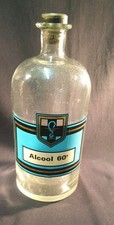 POT Flacon Bouteille ALCOOL