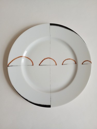 Assiette peinte par pierre - peinte,