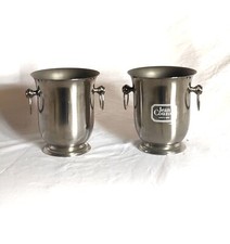 Seau à champagne ou glaçons argenté vintage JEAN COUZON