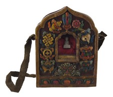 Ghau en bois tibétain Temple