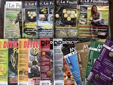 Lot 13 Magazines Sur La Detection De Métaux Le Fouilleur Detection Passion Etc…