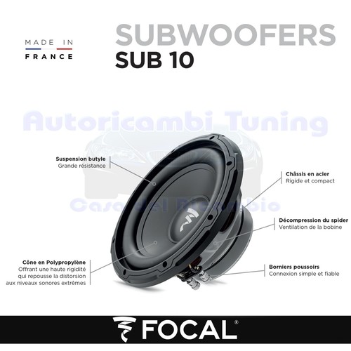 Focal sub10 caisson bass - focal,