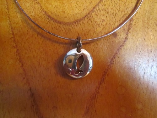 Collier clio blue argent - clio,