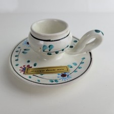 French Small Ceramic Candle