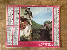 Almanach Calendrier Oller PTT Postes 1980