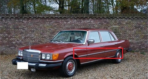 Pour mercedes w116 empattement - pour,