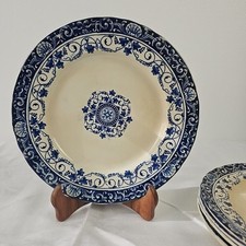 Assiettes Plates Service Louis XV De Jules Vieillard,  Fin 19ème