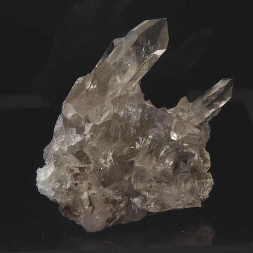 Quartz fumé rutile - +, rutile.
