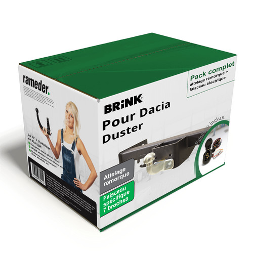 Attelage complet pour dacia - attelage,
