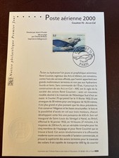 Notice Philatélique Premier Jour Poste Aérienne Couzinet 70