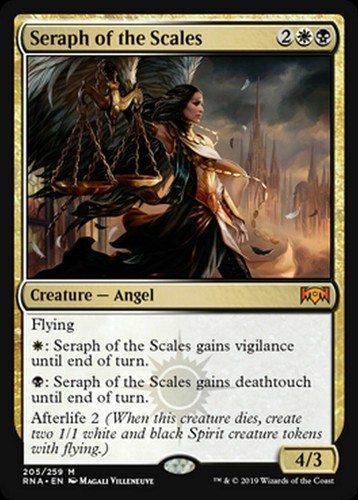 Mtg magic seraph the scales - of,