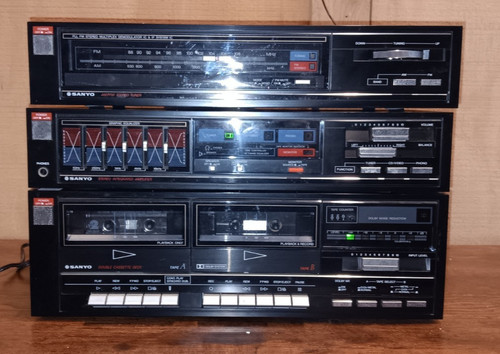 Vintage sanyo tuner amp - sanyo, tuner,