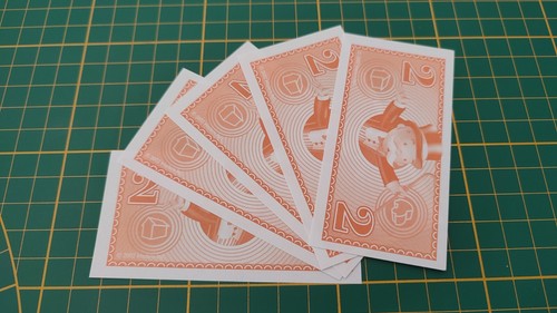 Lot billets pièce jeu - de, 2