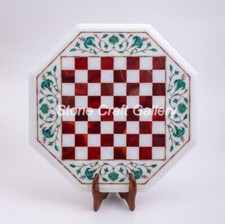 18 " Marbre Blanc Jeu