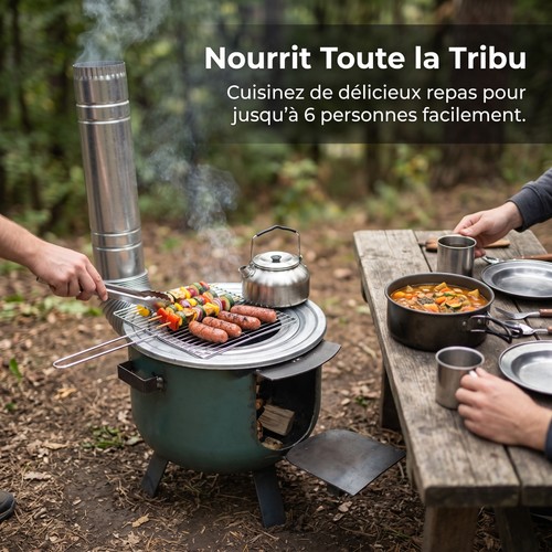 Chauffage camping métal - de,