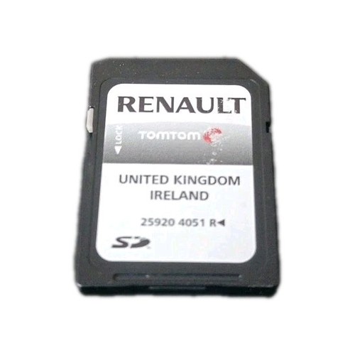 Renault sat nav card - renault,