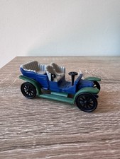 Voiture DEL Huilor Double Phaeton Lion Peugeot 1908 vert bleu gris