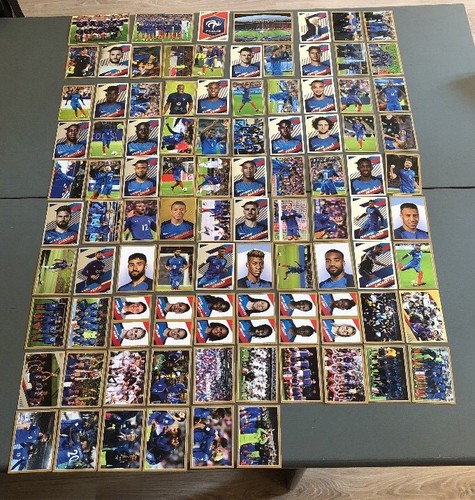 Carte sticker france panini - 1,