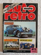 AUTO RETRO N°77 01/1987 HORCH