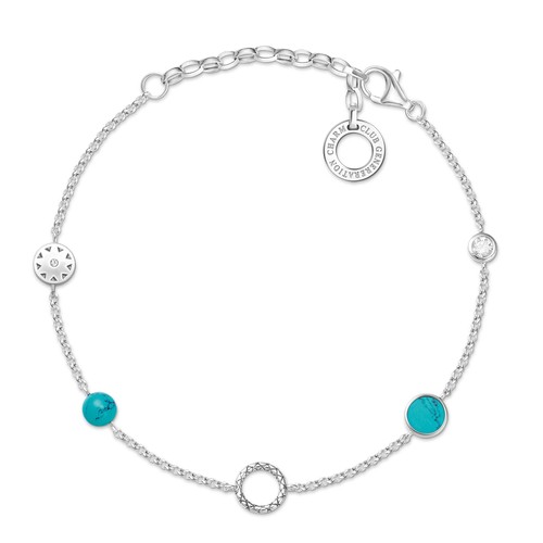 Bracelet charm pierres - charm,