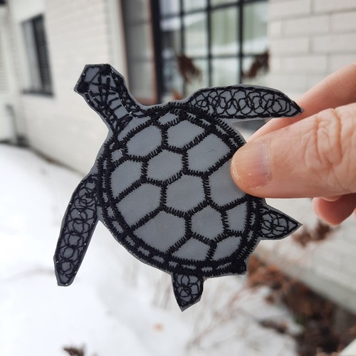 Sea turtle safety reflector