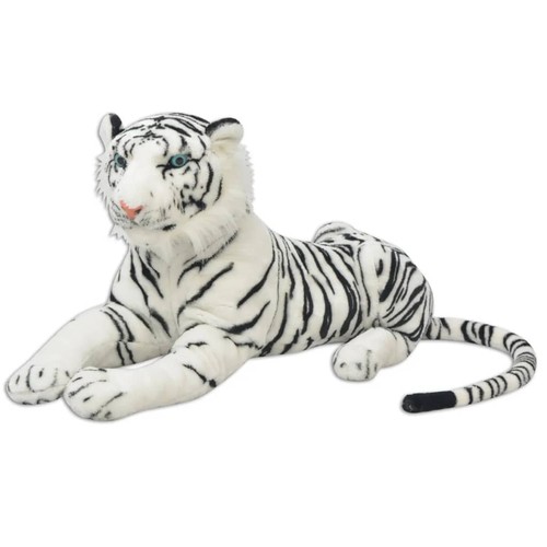 Tigre peluche blanc - tigre, xxl