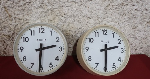Brillie paire pendules de - brillie,,