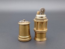 Rare & Antique Brass Petrol Lighter - WW2 - Trench art lighter - AF17-1609